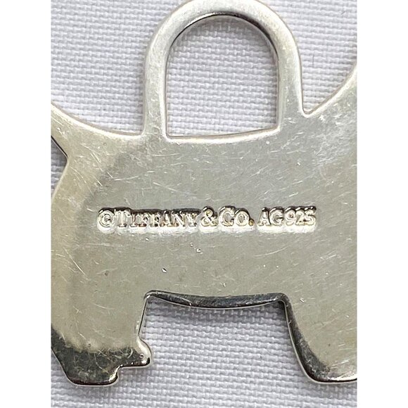 SOLD!!! Tiffany & Co Scottie Dog Charm Pendant in 925 Sterling Silver - Picture 2 of 8